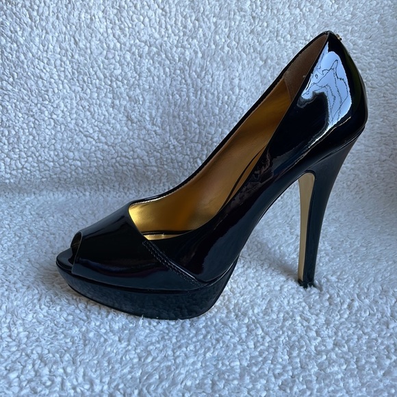 Ted Baker Patent Leather Peep Toe heels - Picture 5 of 14